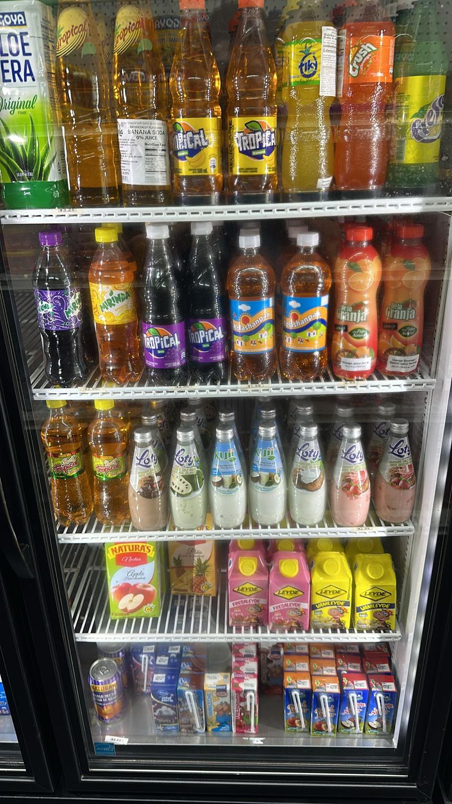 Imported drinks fridge