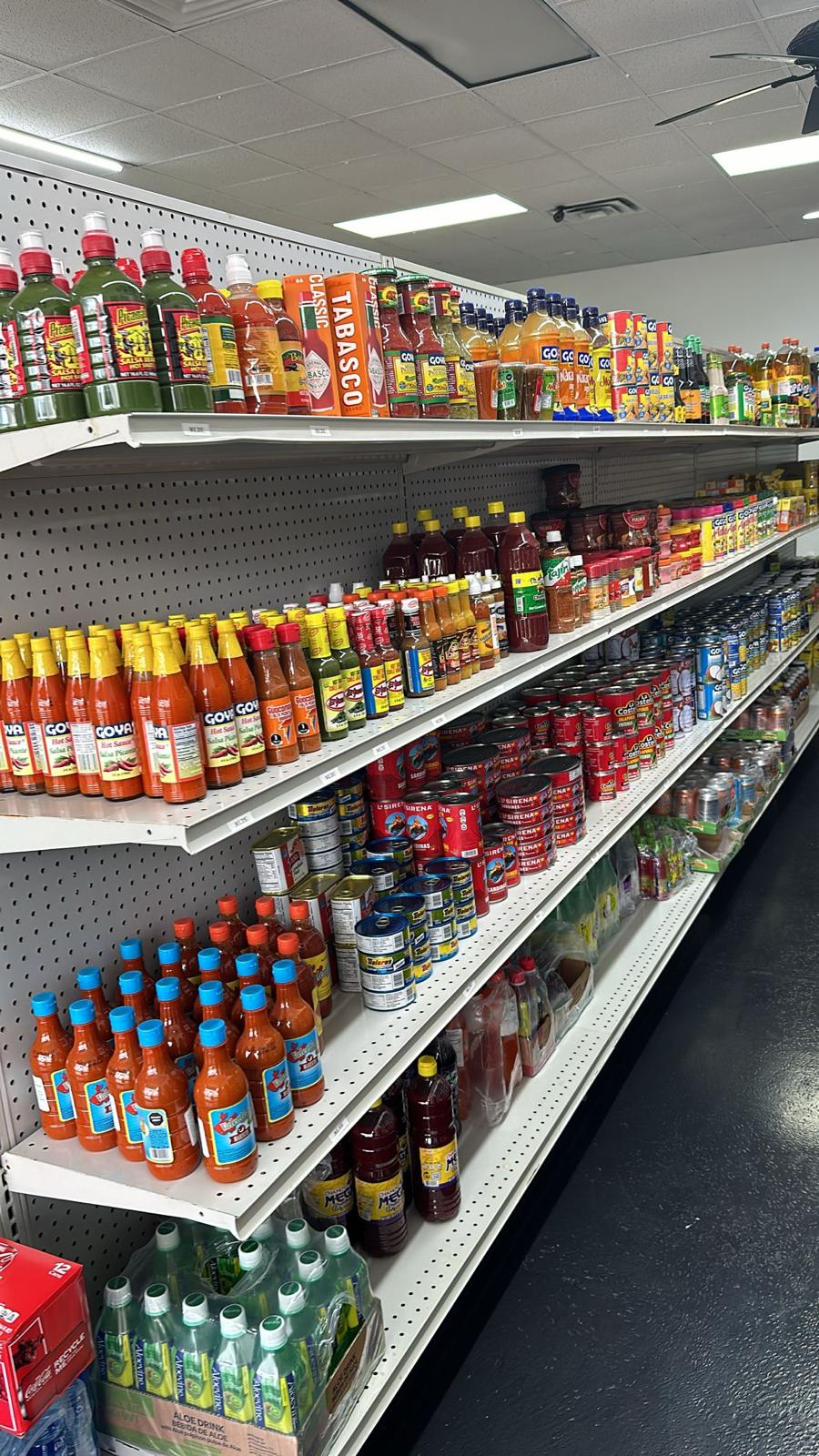 Inside the store
