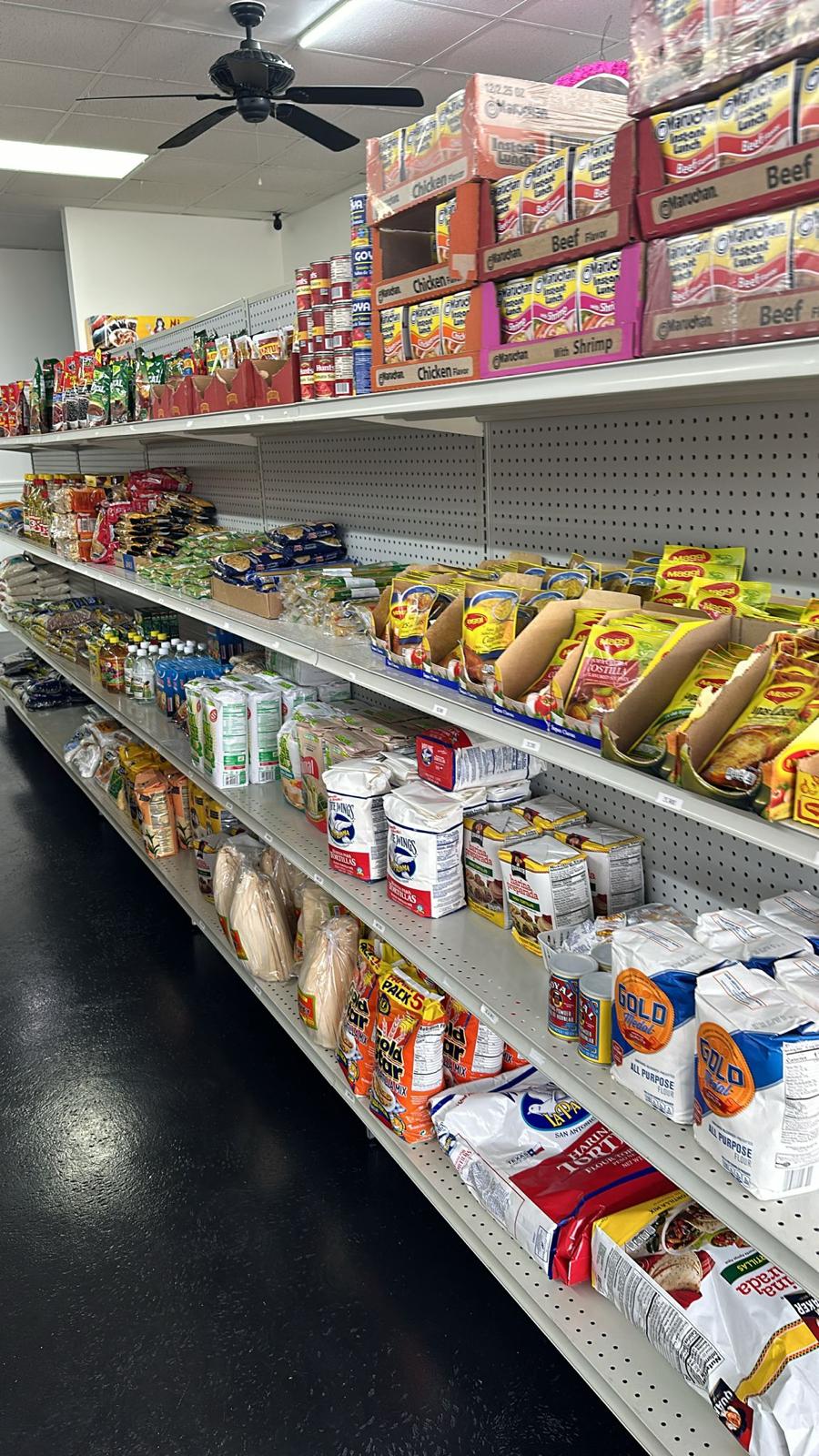 Inside the store