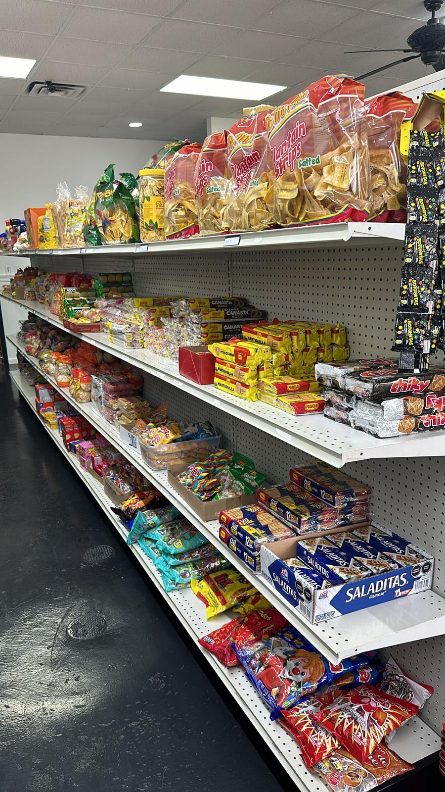 Inside the store