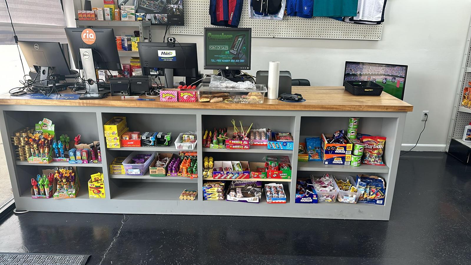 Front counter