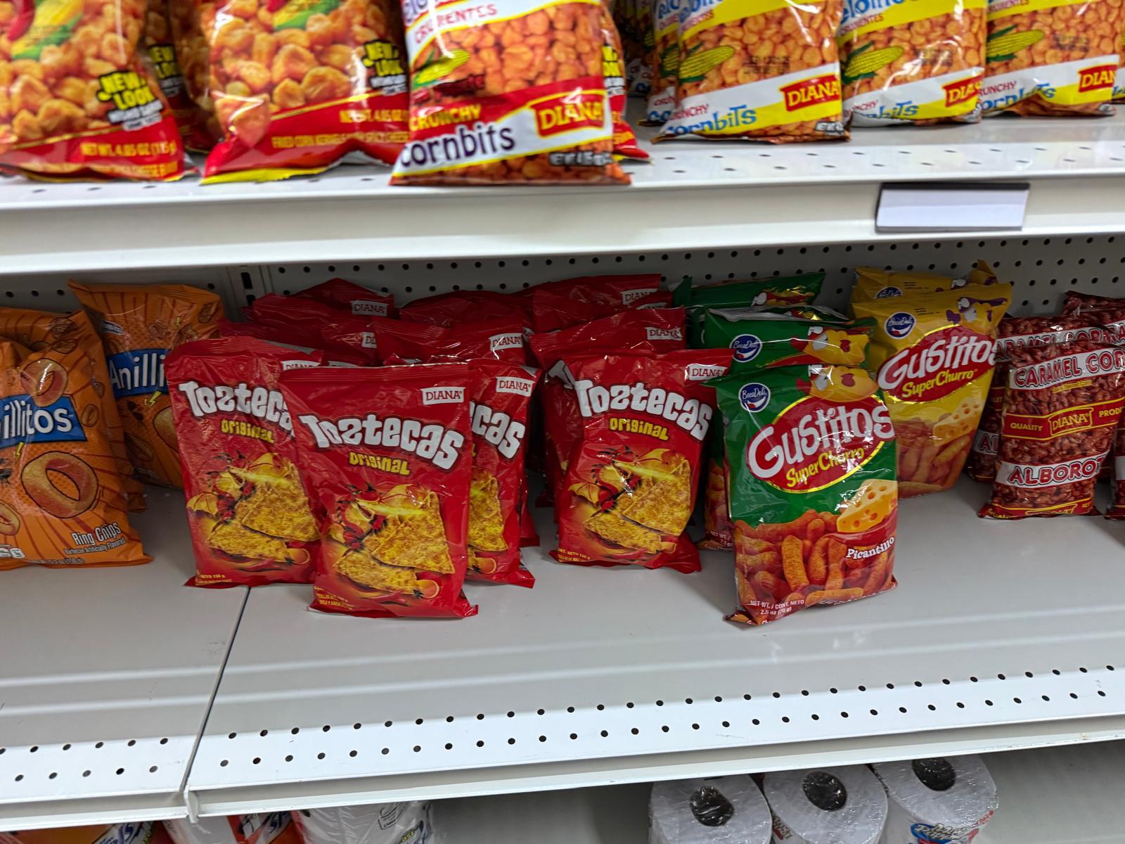 Inside the store