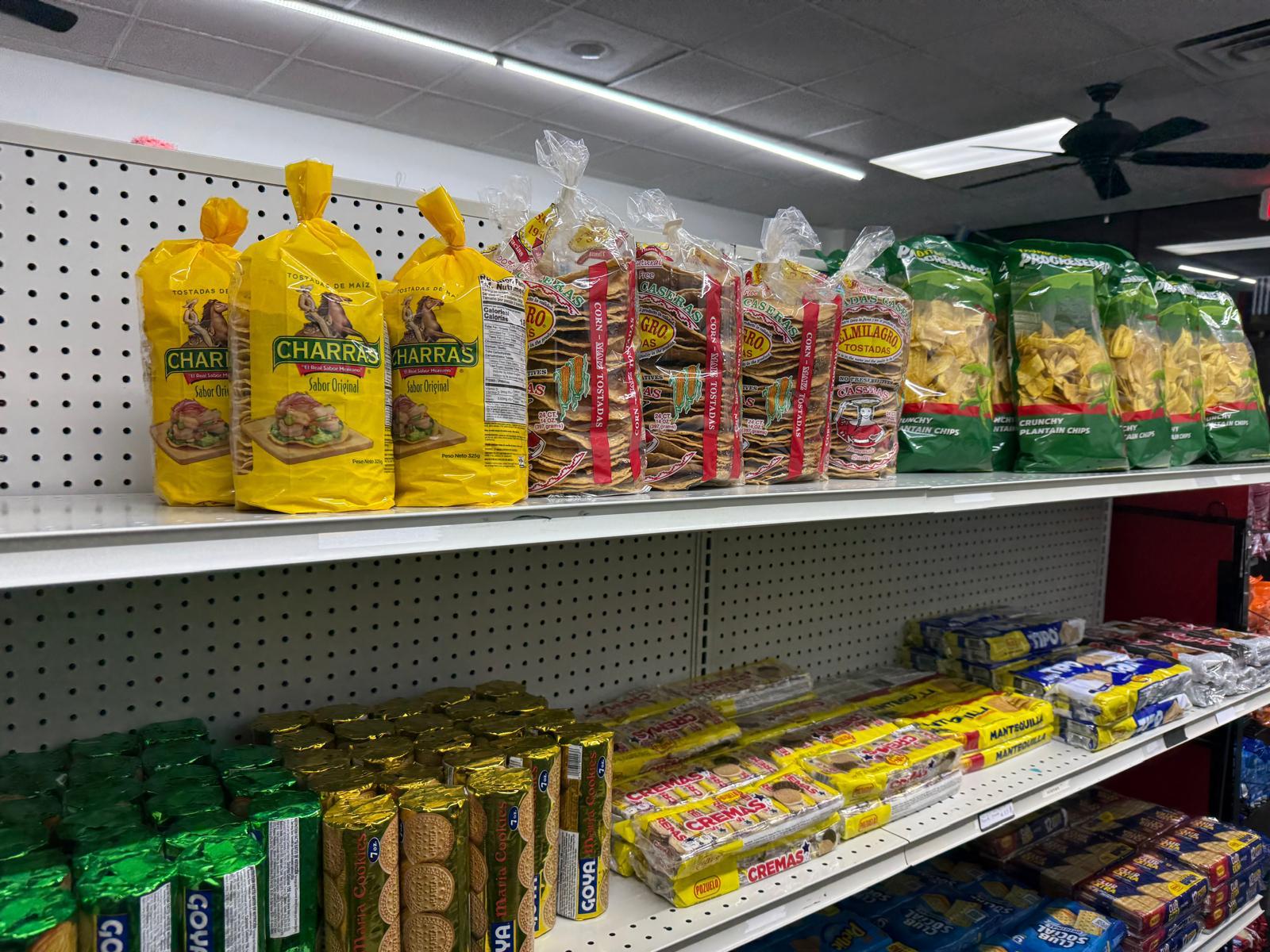 Inside the store