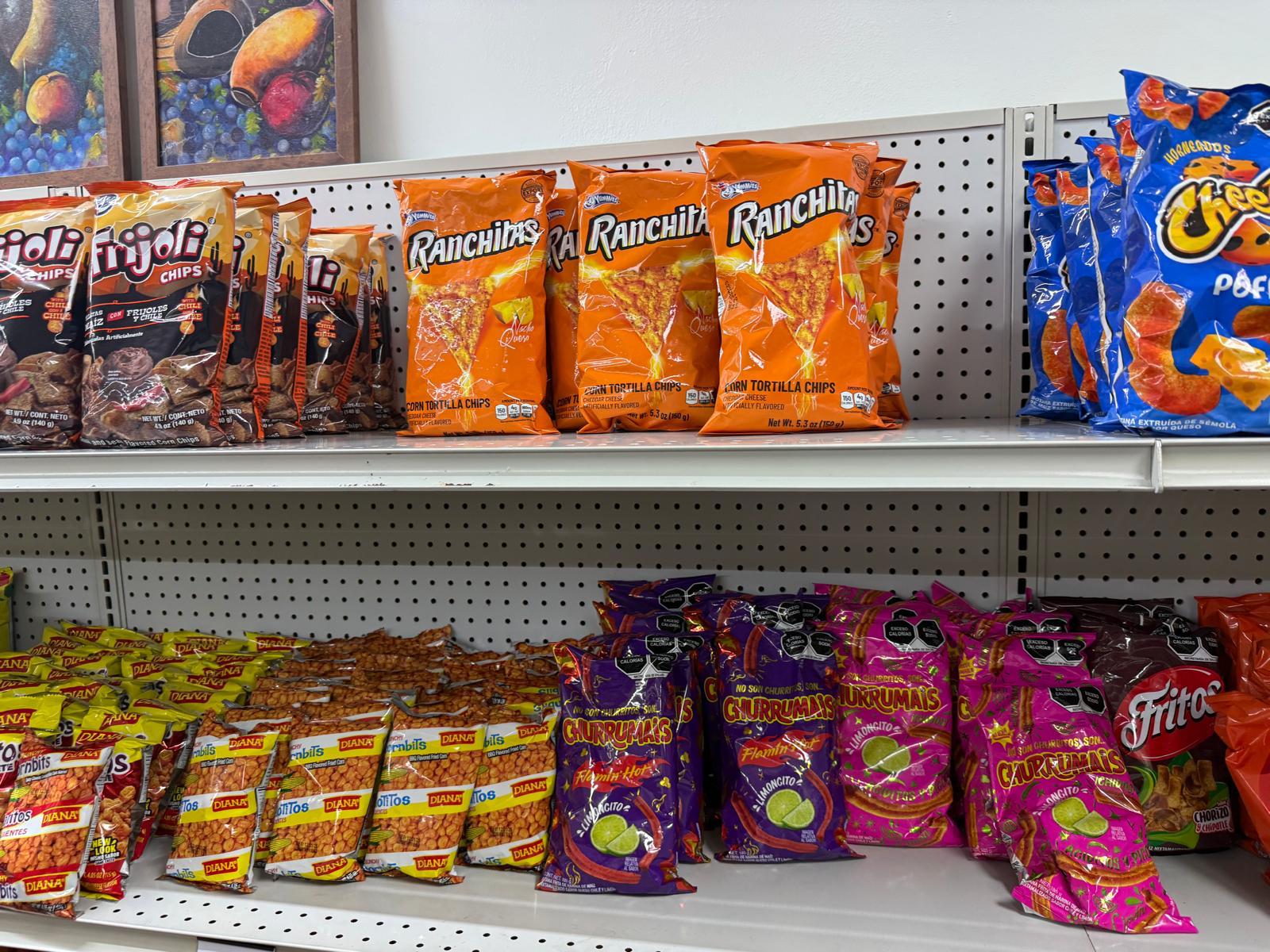 Inside the store