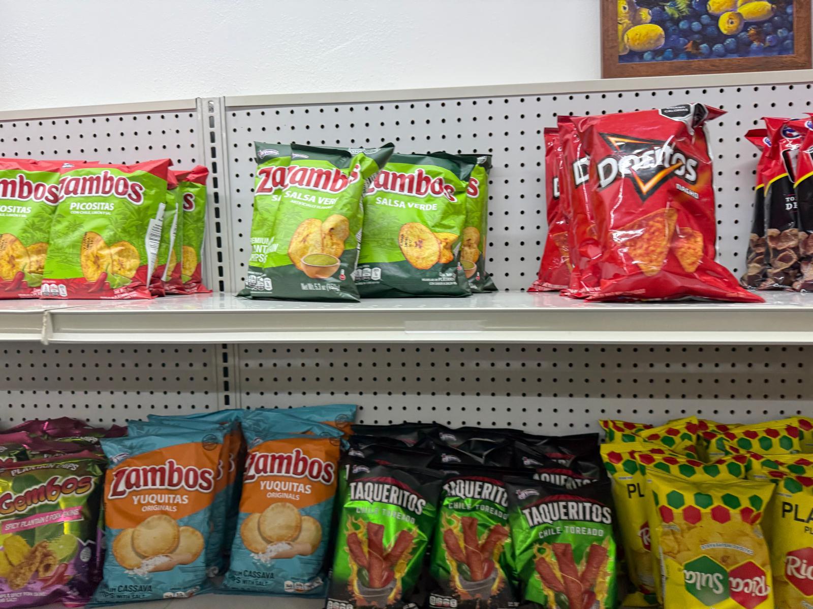 Inside the store
