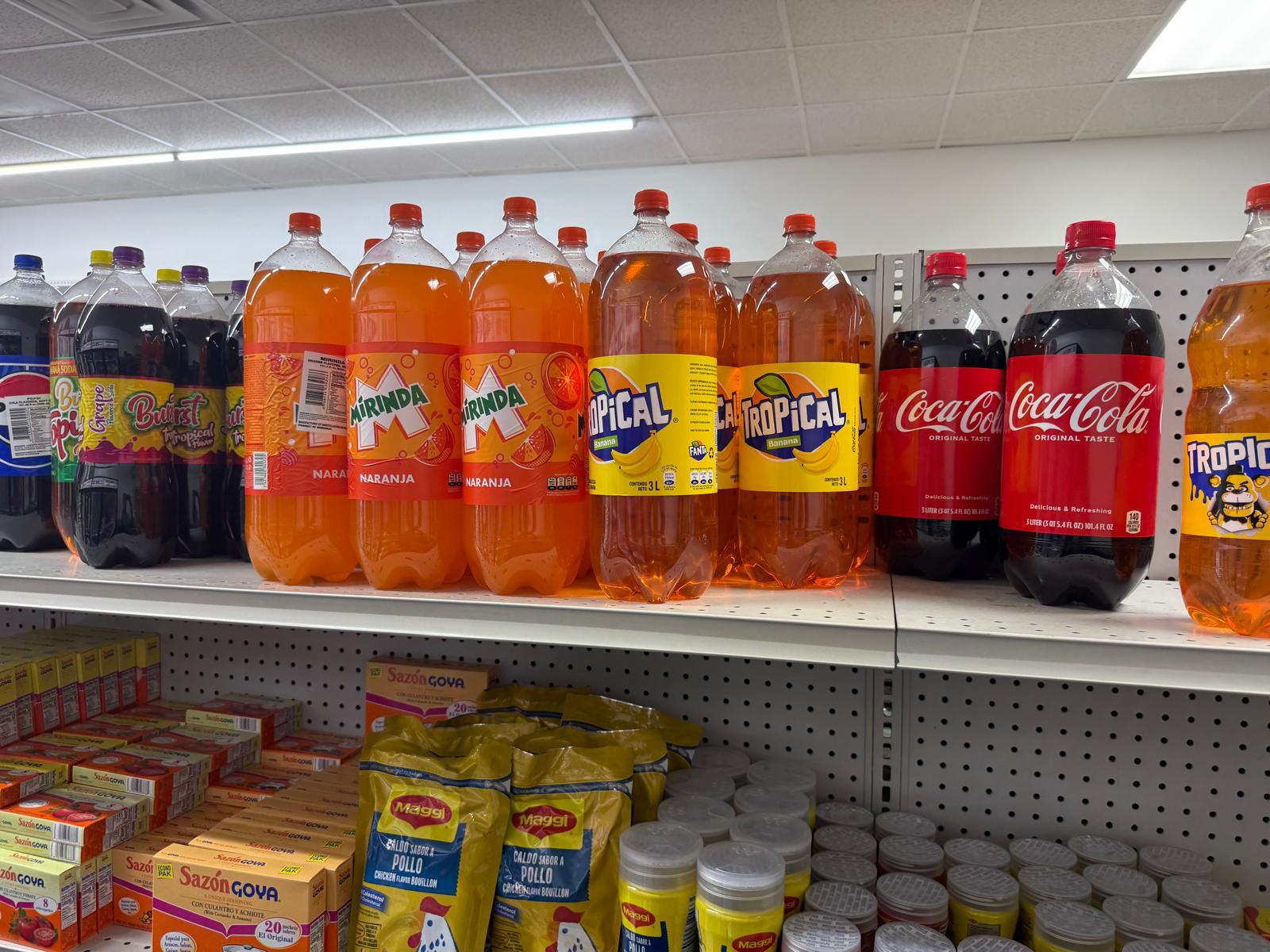 Inside the store
