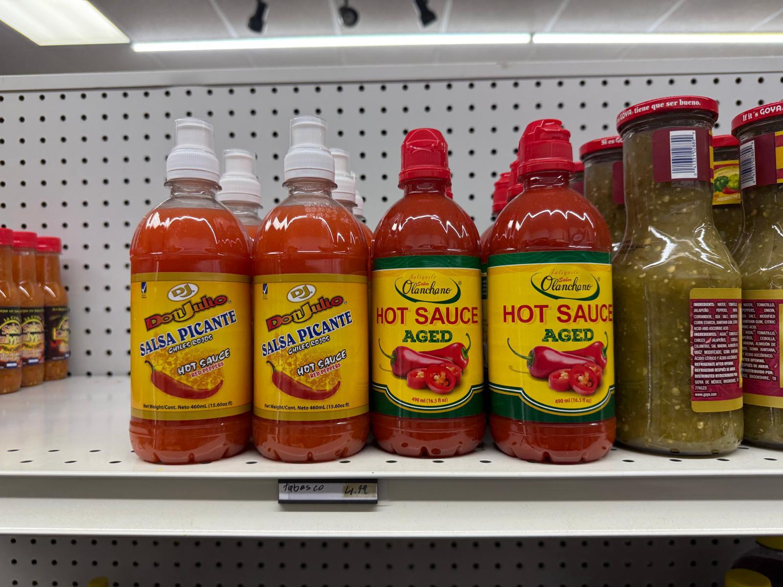 Inside the store